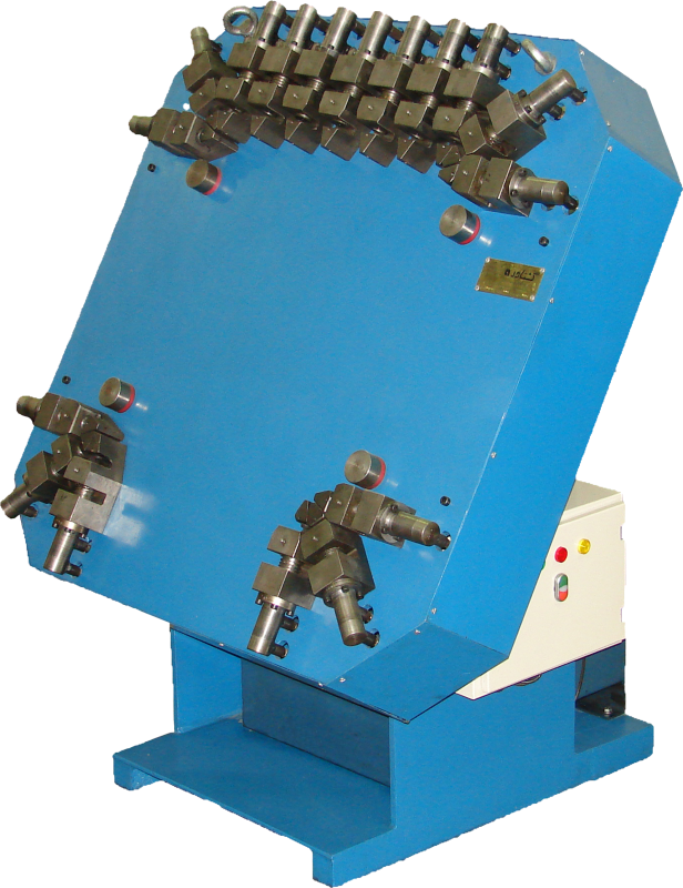 ماشین پانچ تشتک کولر آبی